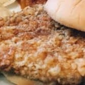 Breaded Pork Loin Sandwich.