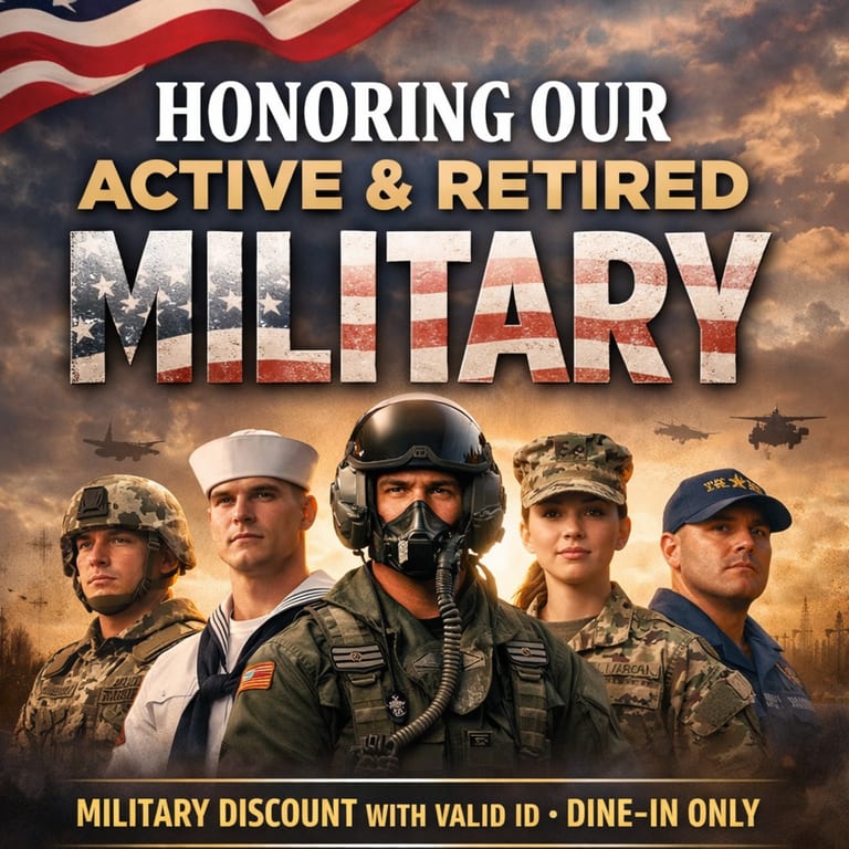 Honoring Our Active & Retired Military