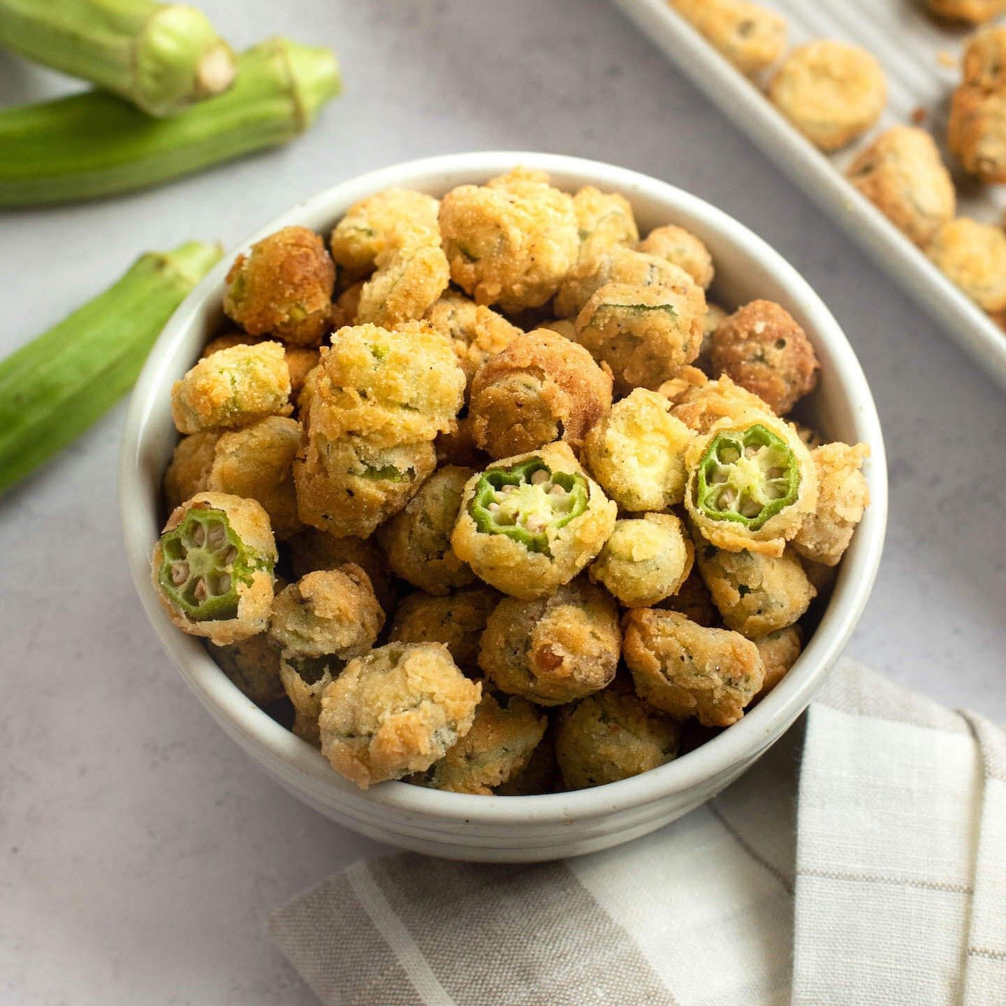 Fried Okra.