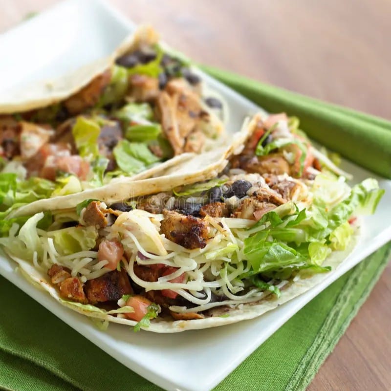 Chicken Tacos.