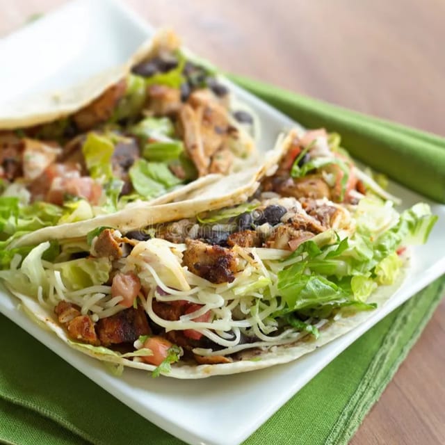 Chicken Tacos.