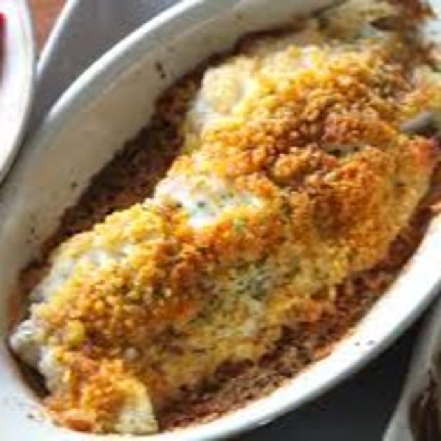Baked Haddock.