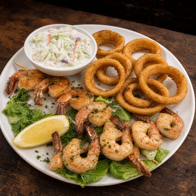 Shrimp Dinner.