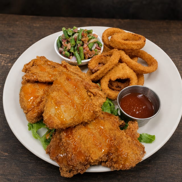 Kentucky Style Fried Chicken.