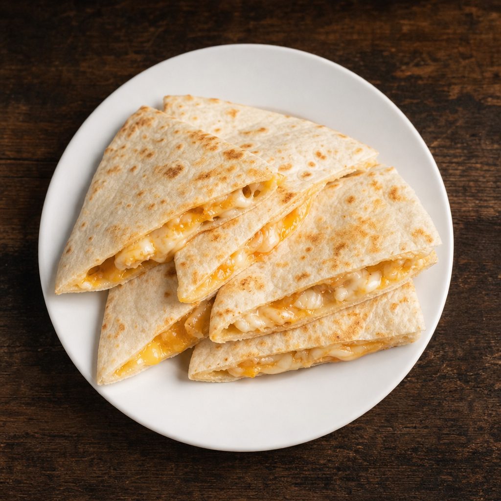 Cheese Quesadilla.