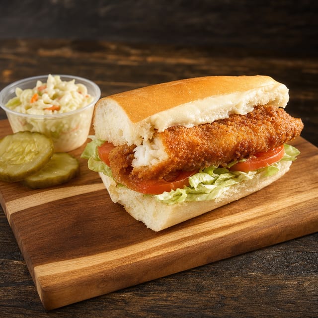 Fish Sandwich Deluxe.