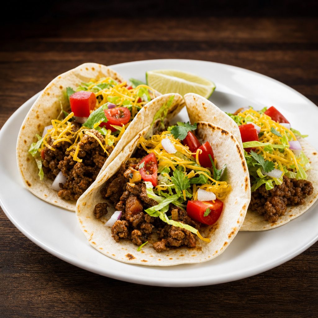 Beef Tacos.