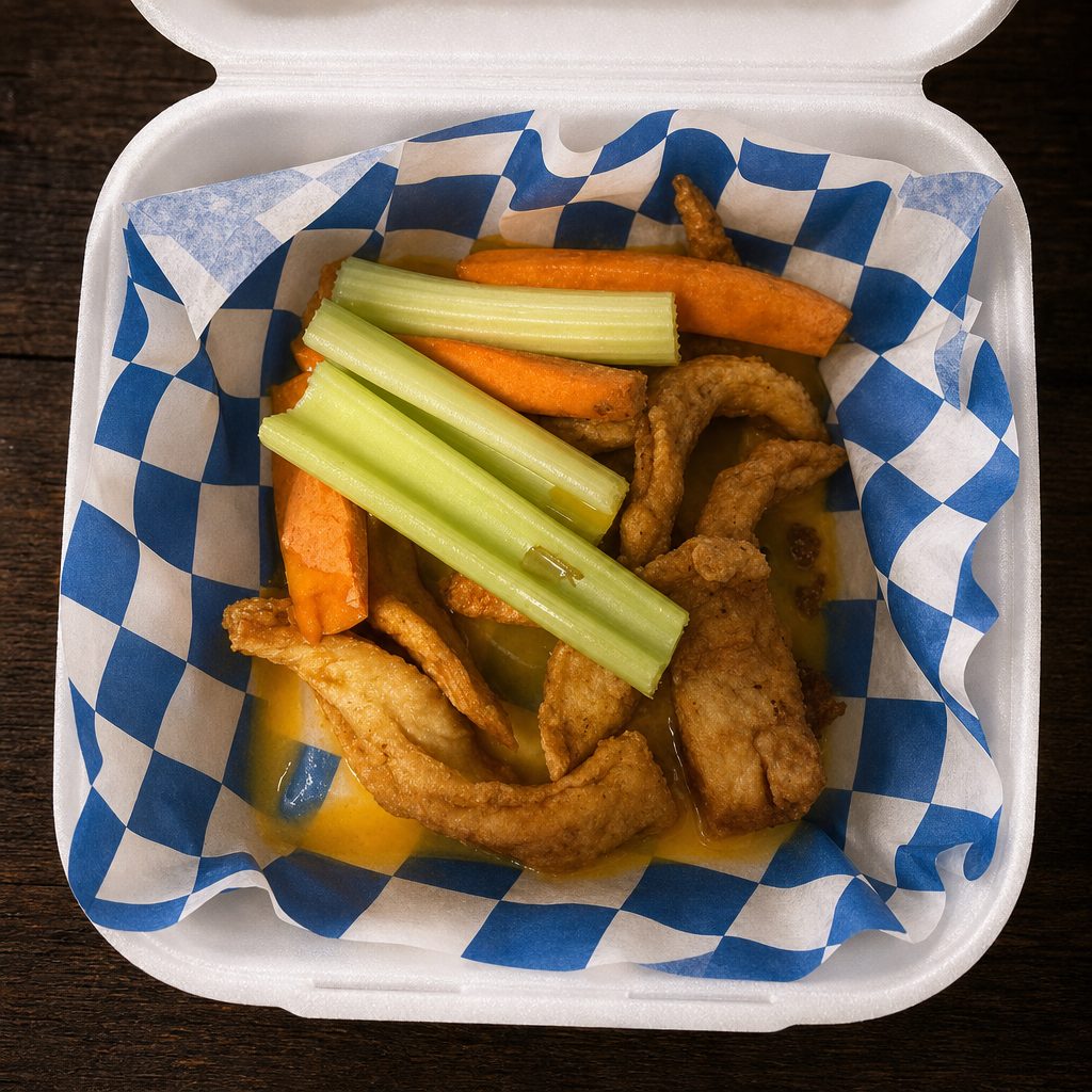 NY Boneless Wings.