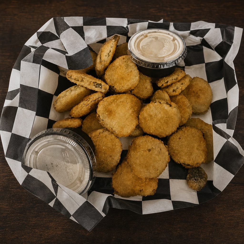Fried Pickle Chips.