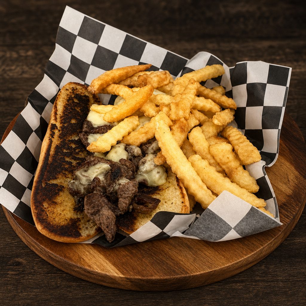 Diced Filet Hoagie.