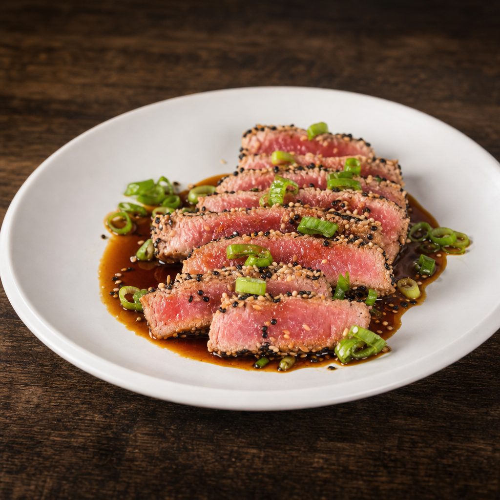 Seared Ahi Tuna.