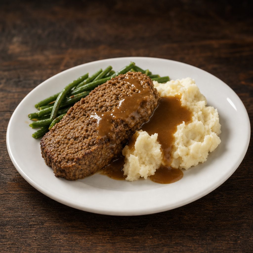 Momma's Meatloaf & Gravy.