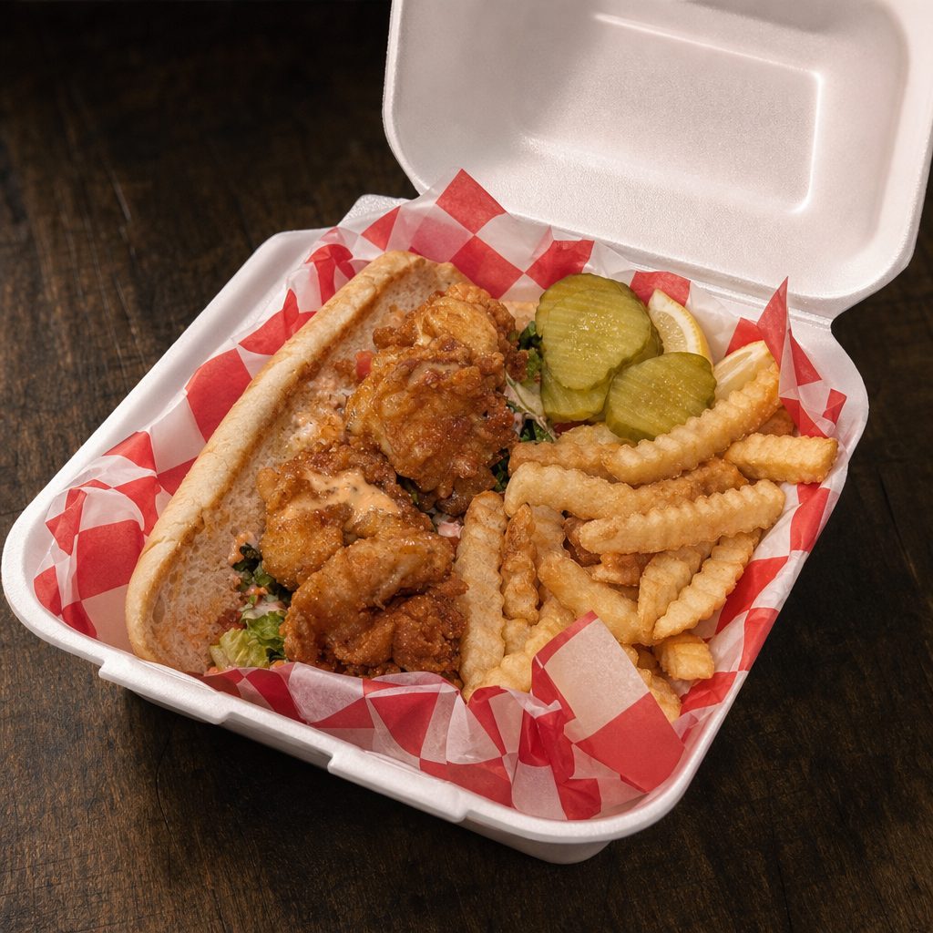 Shrimp Po Boy.