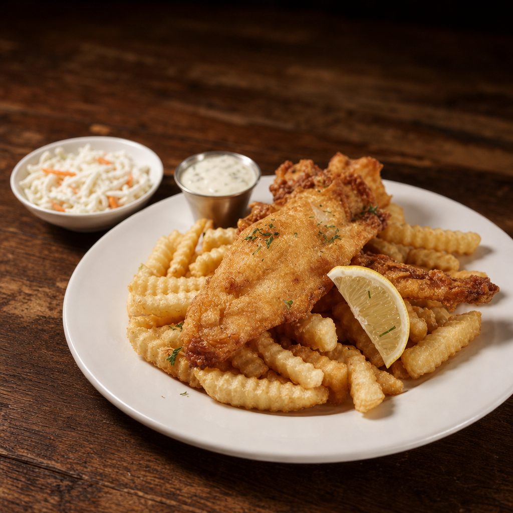 Fish & Chips.