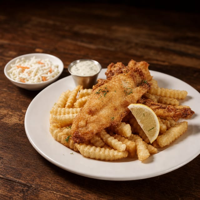 Fish & Chips.