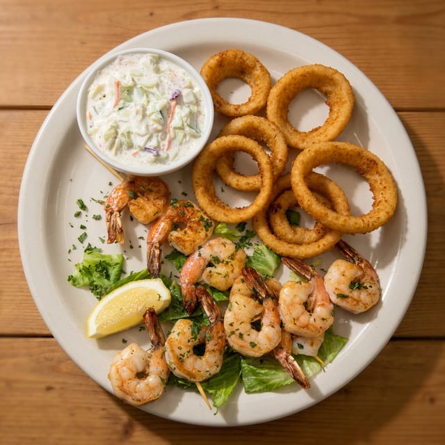 Shrimp Dinner.