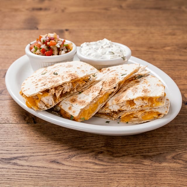 Cheese Quesadilla.