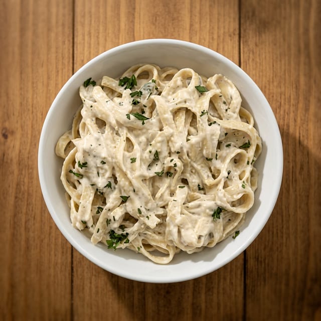 Fettuccini Alfredo.