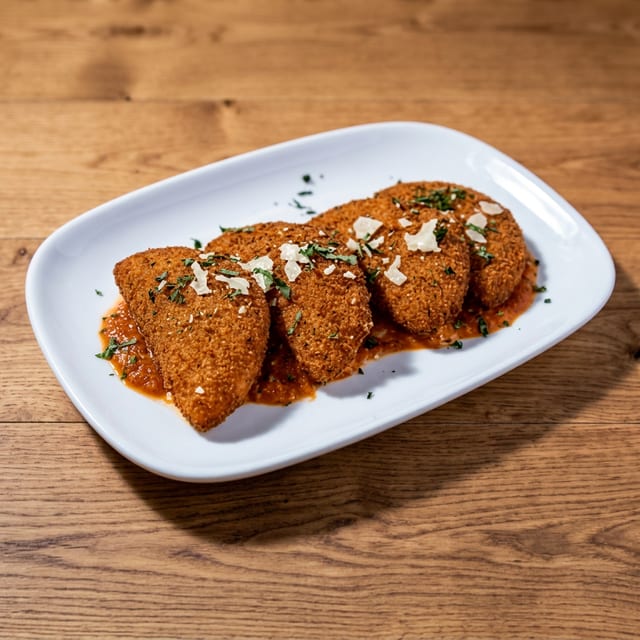 Fried Mezzaluna.