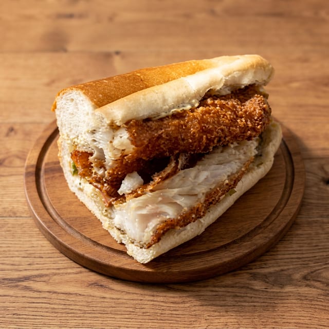 Fish Sandwich Deluxe.