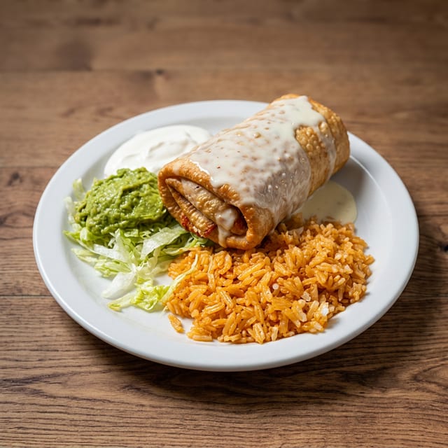 Chicken Chimichanga.