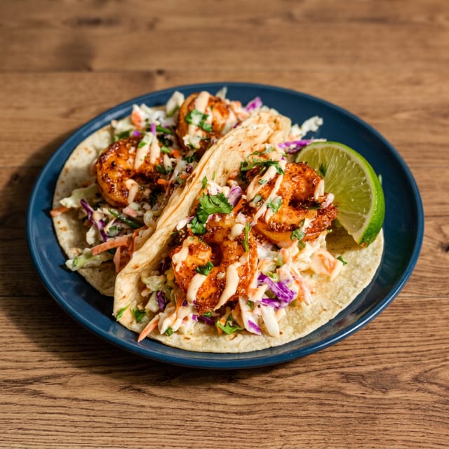 Shrimp Tacos.