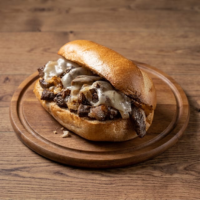 Diced Filet Hoagie.