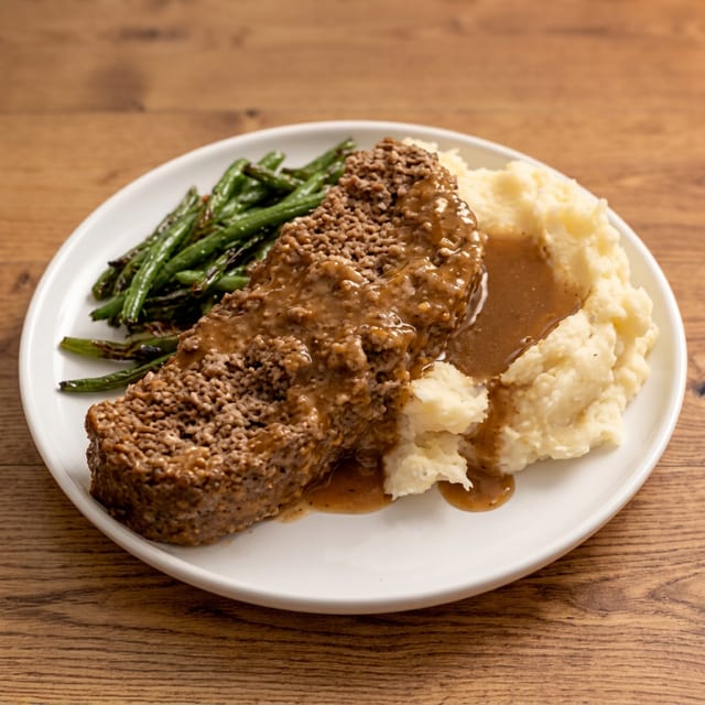 Momma's Meatloaf & Gravy.